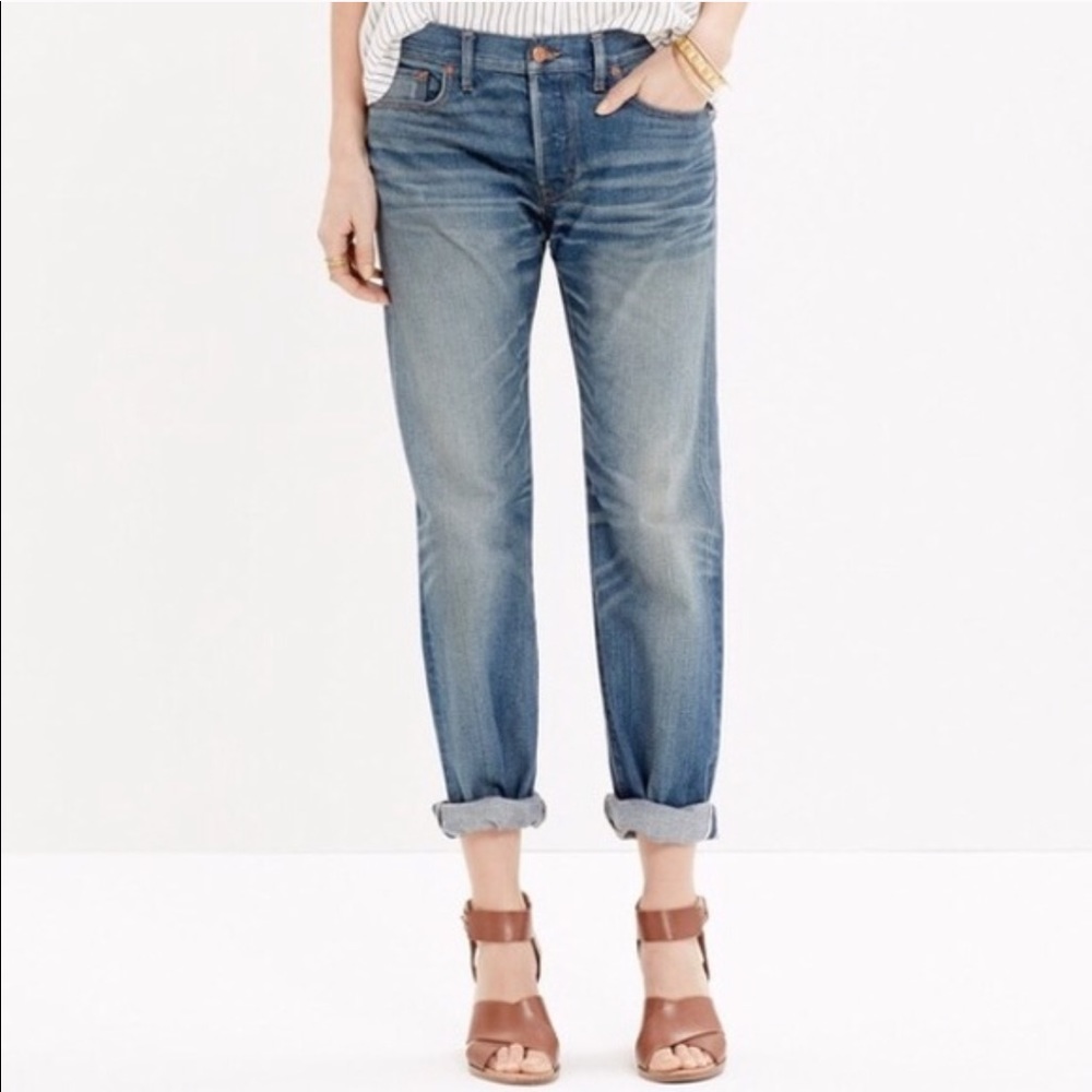 River + Thread Madewell Slim Boyfriend Jeans 24